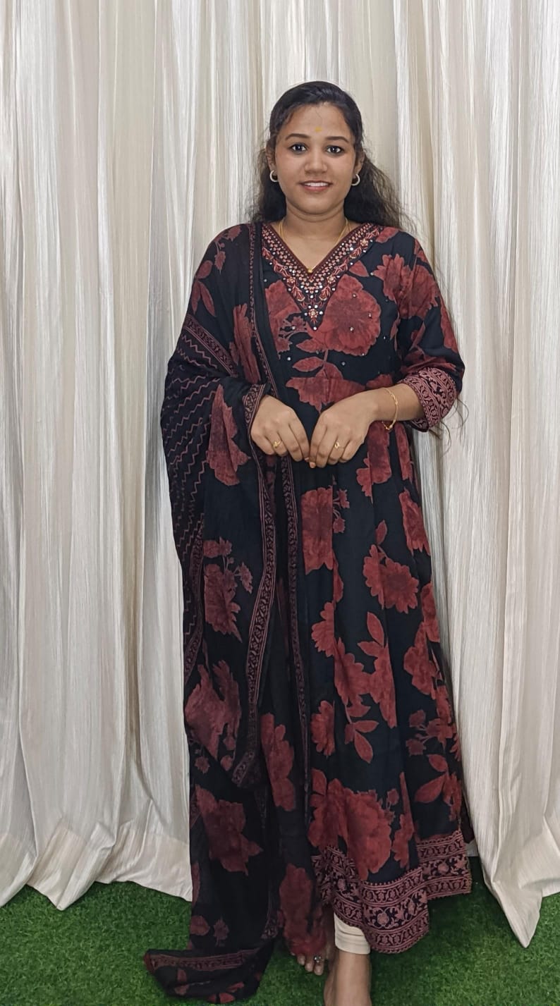Cotton Umberalla with dupatta