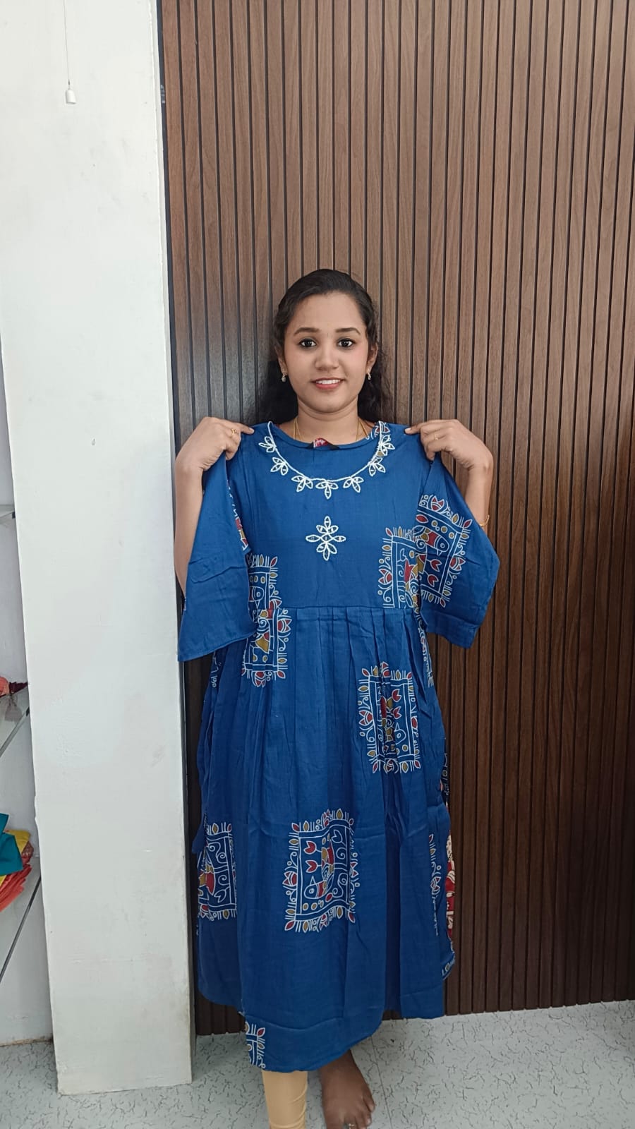 Cotton Kalamkari Maxi