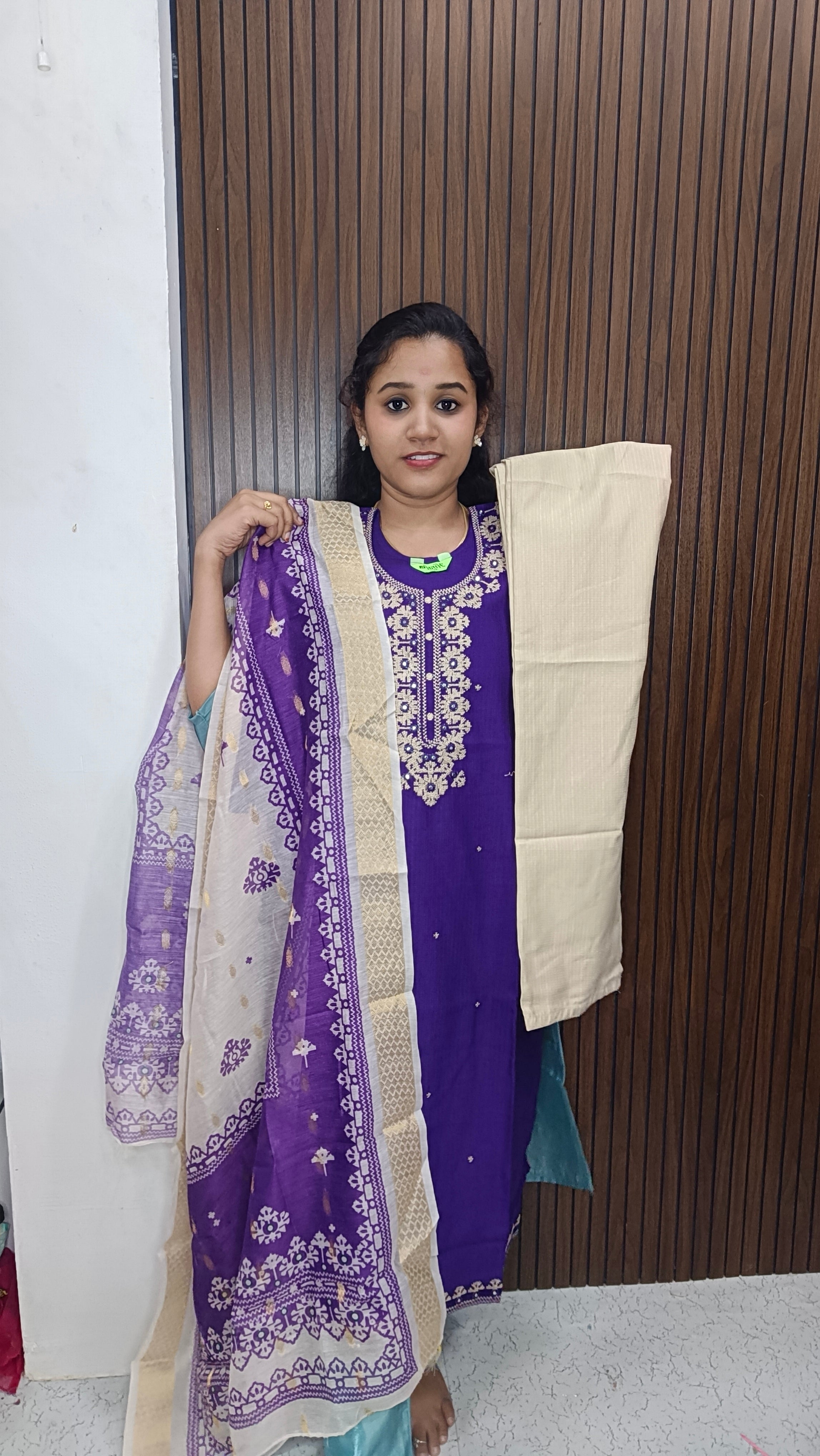 Kurti with pant and dupatta