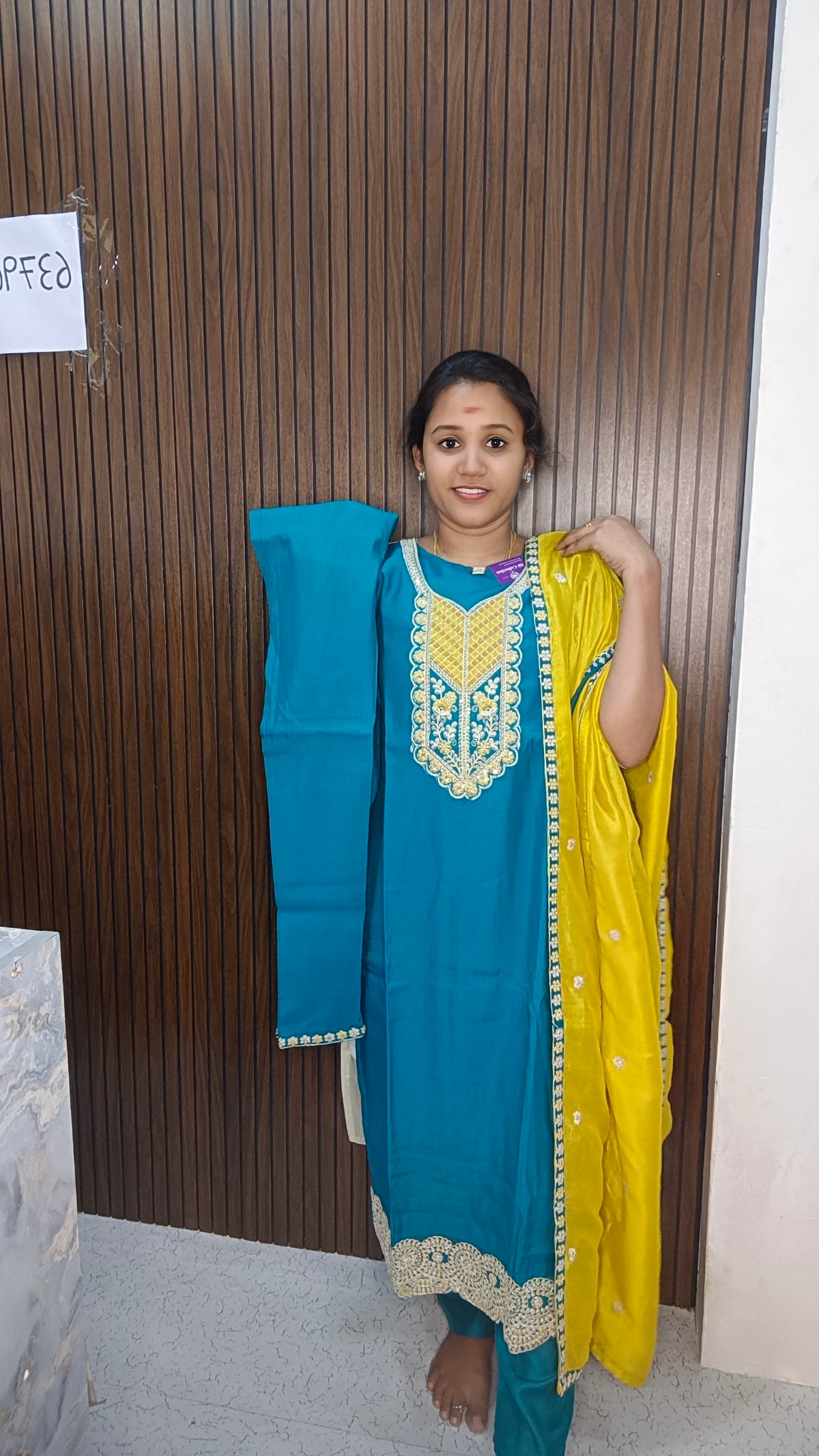 Kurti with pant and dupatta