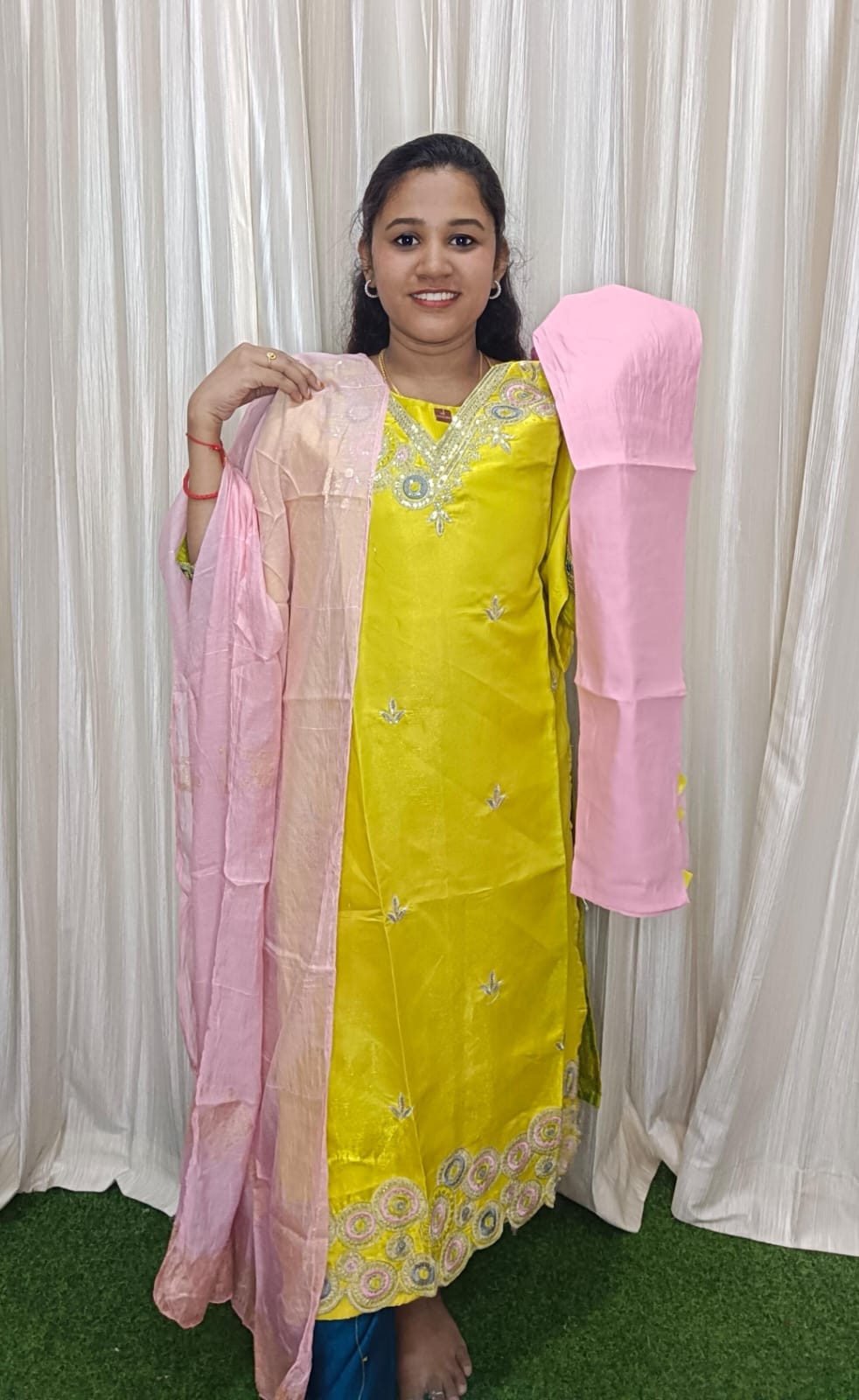 Kurti with pant & Dupatta