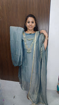 Kurti with pant and dupatta