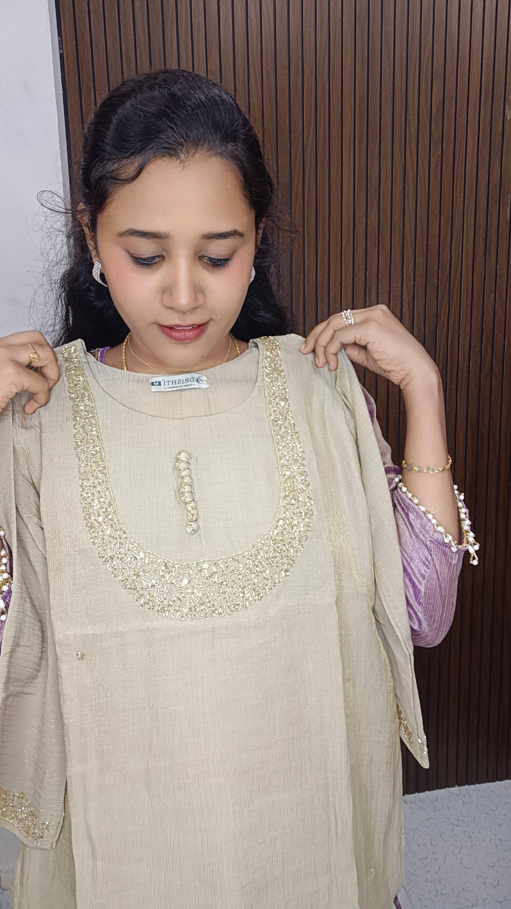 Kurti with pant and dupatta