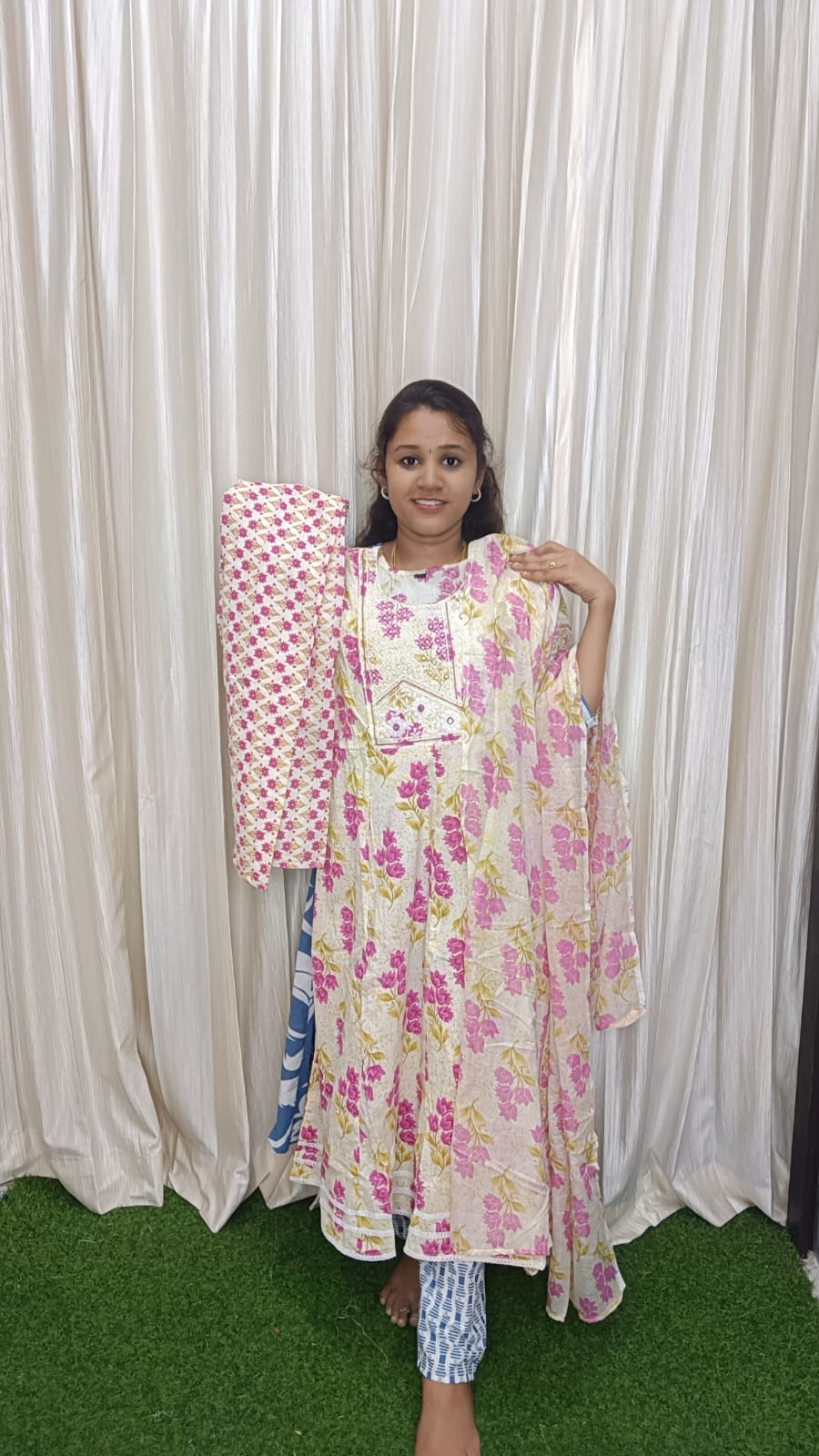 Cotton umbrella 3 piece set