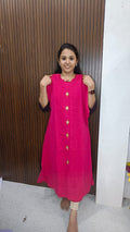 Taffeta Aline kurti