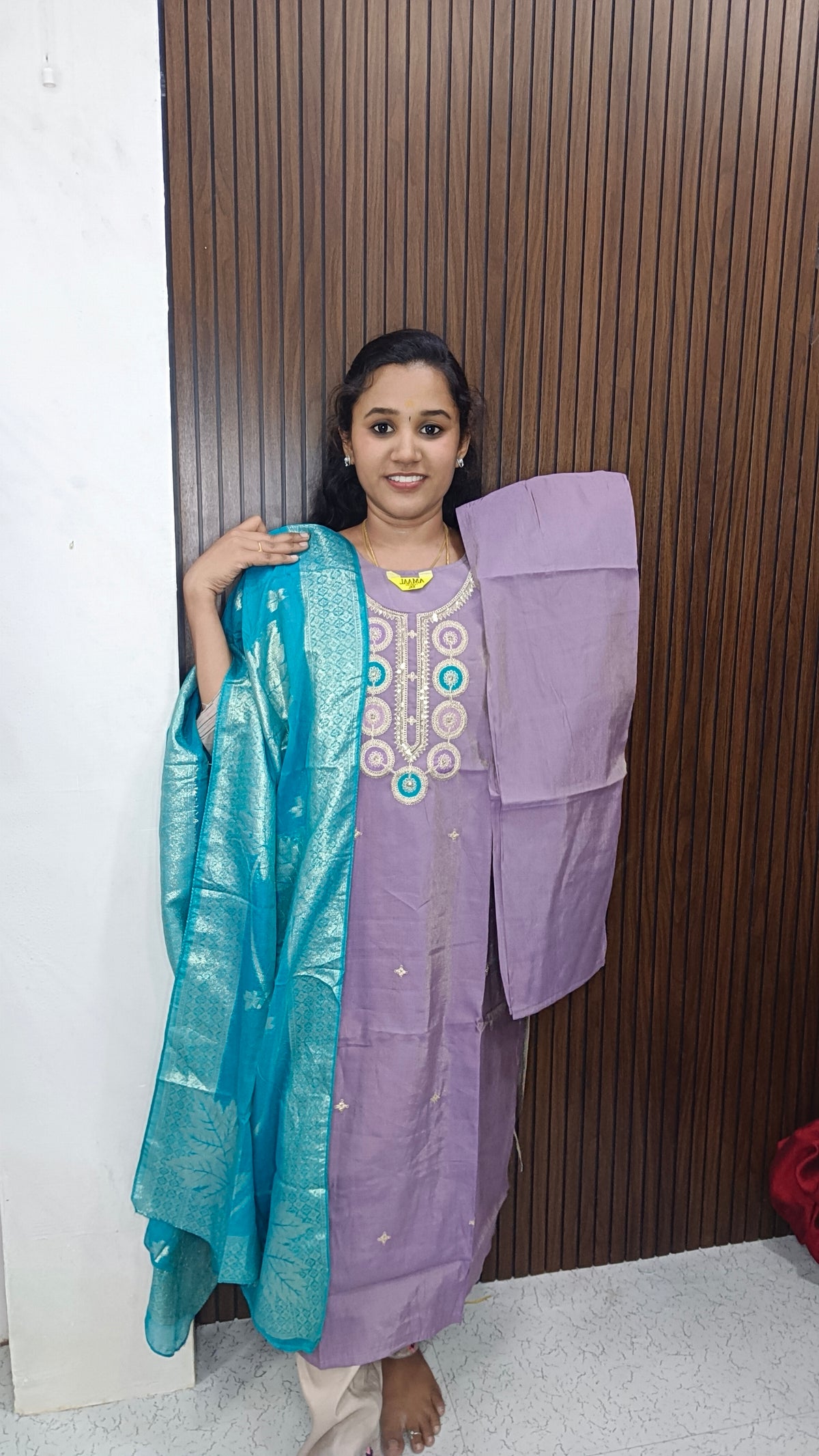 Kurti with pant and duppata