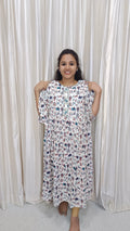 Cotton Maxi warli elephant