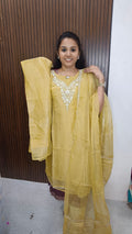 Kurti with pant and dupatta