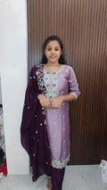 Kurti with pant and dupatta
