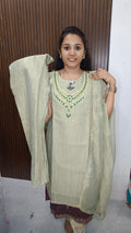 Kurti with pant and dupatta