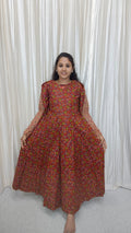 SB110-Customised Kalamkari maxi