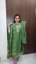 Kurti with pant and dupatta