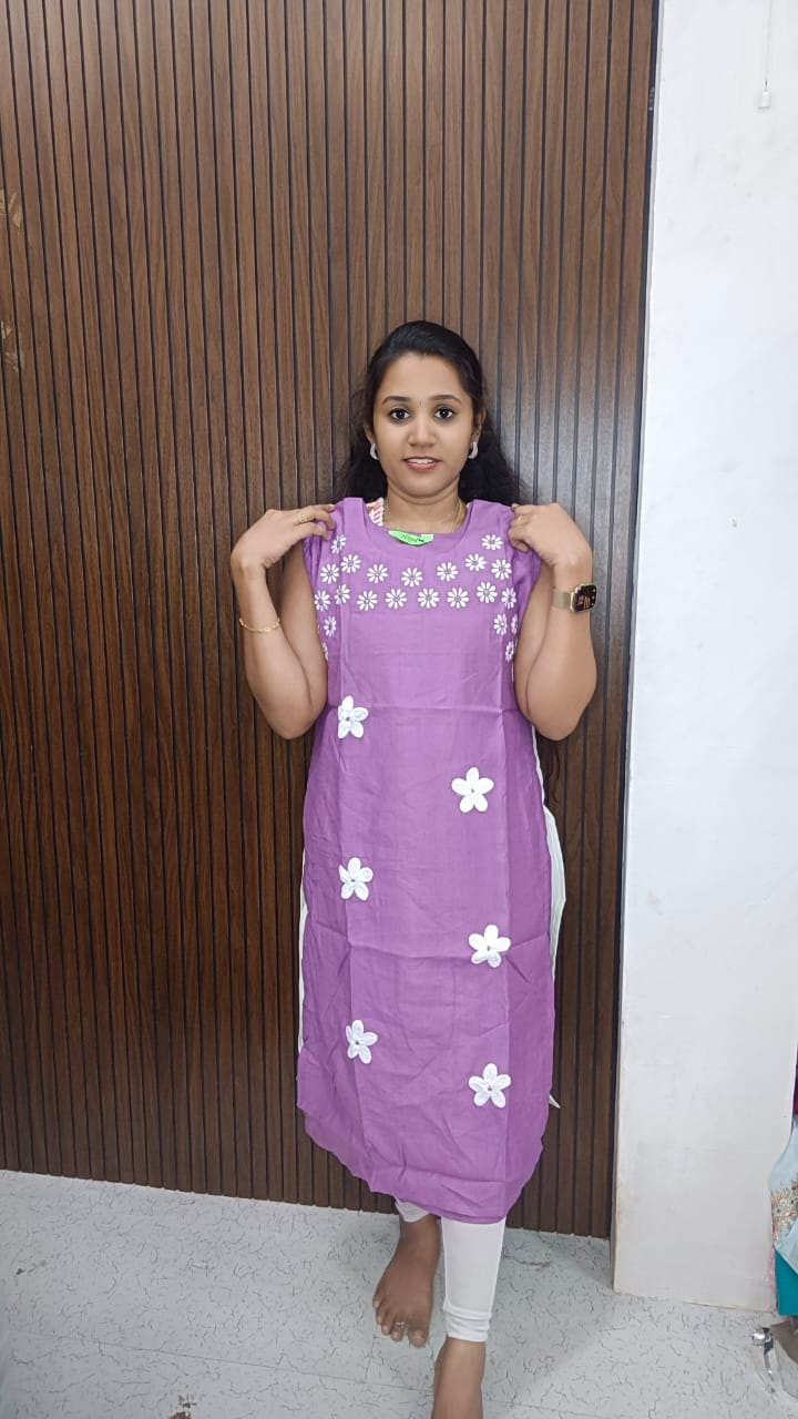 Grand side open Kurti