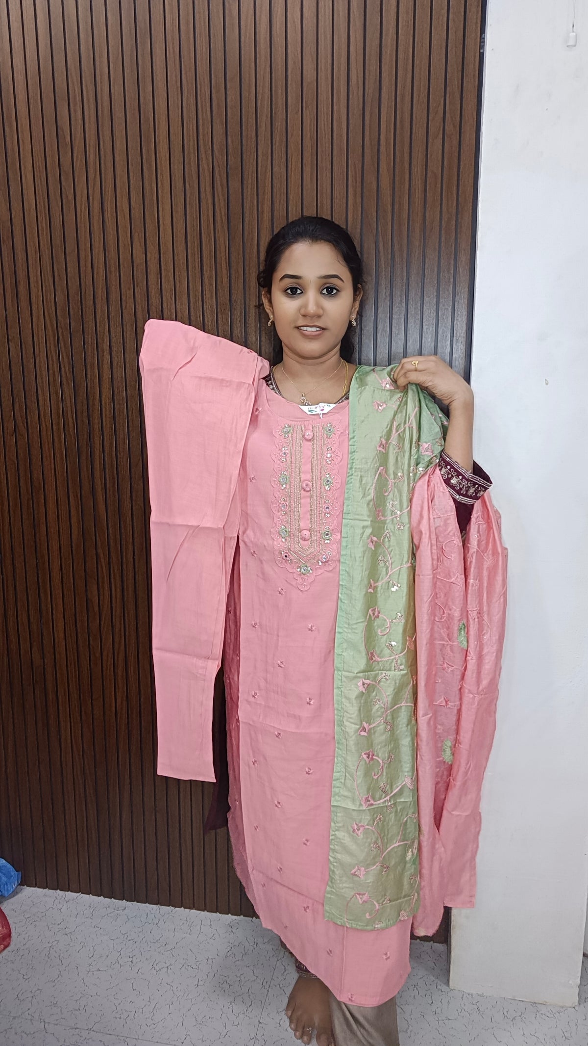 Kurti with pant and dupatta