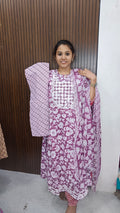 Cotton umbrella 3 piece set