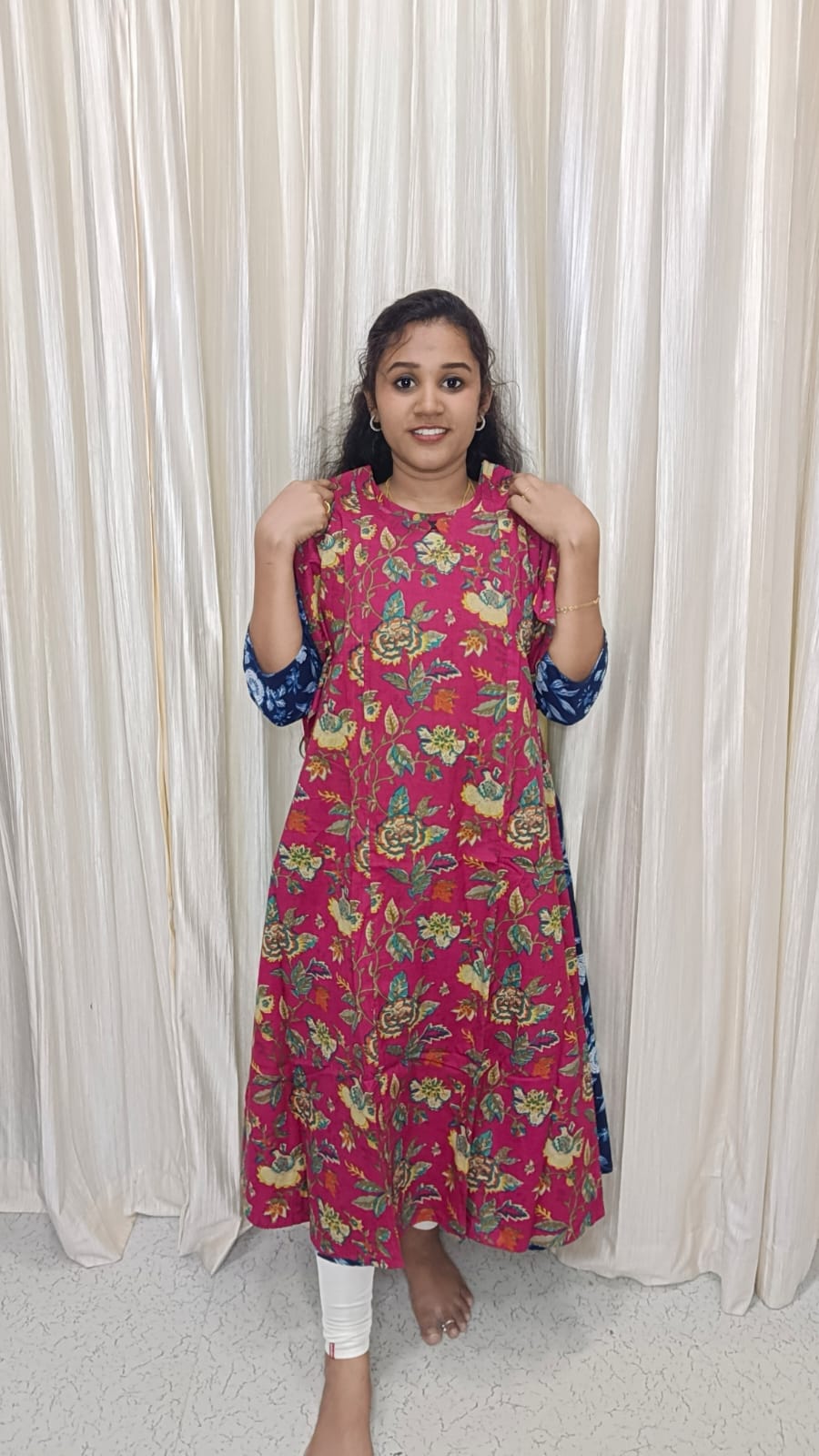 Pure Cotton Aline kurti