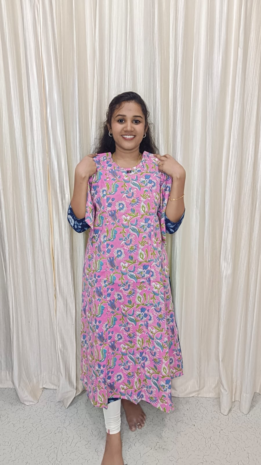 Pure Cotton Aline kurti