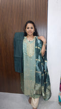 Kurti with pant and dupatta