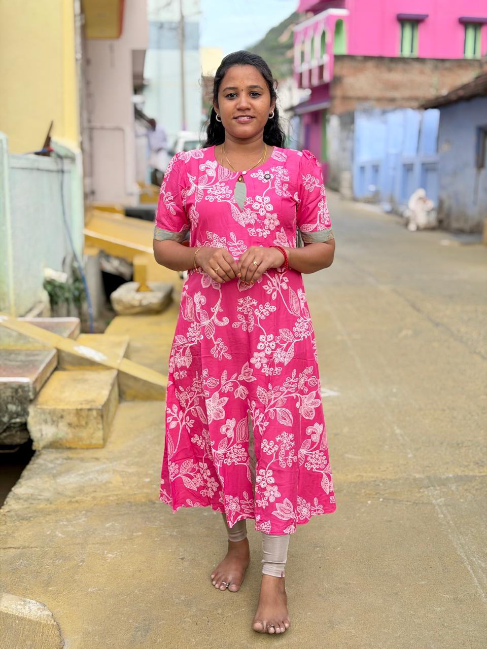 Customized aline kurti