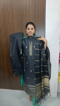 Premium Mayuri Silk 3 piece set collections black