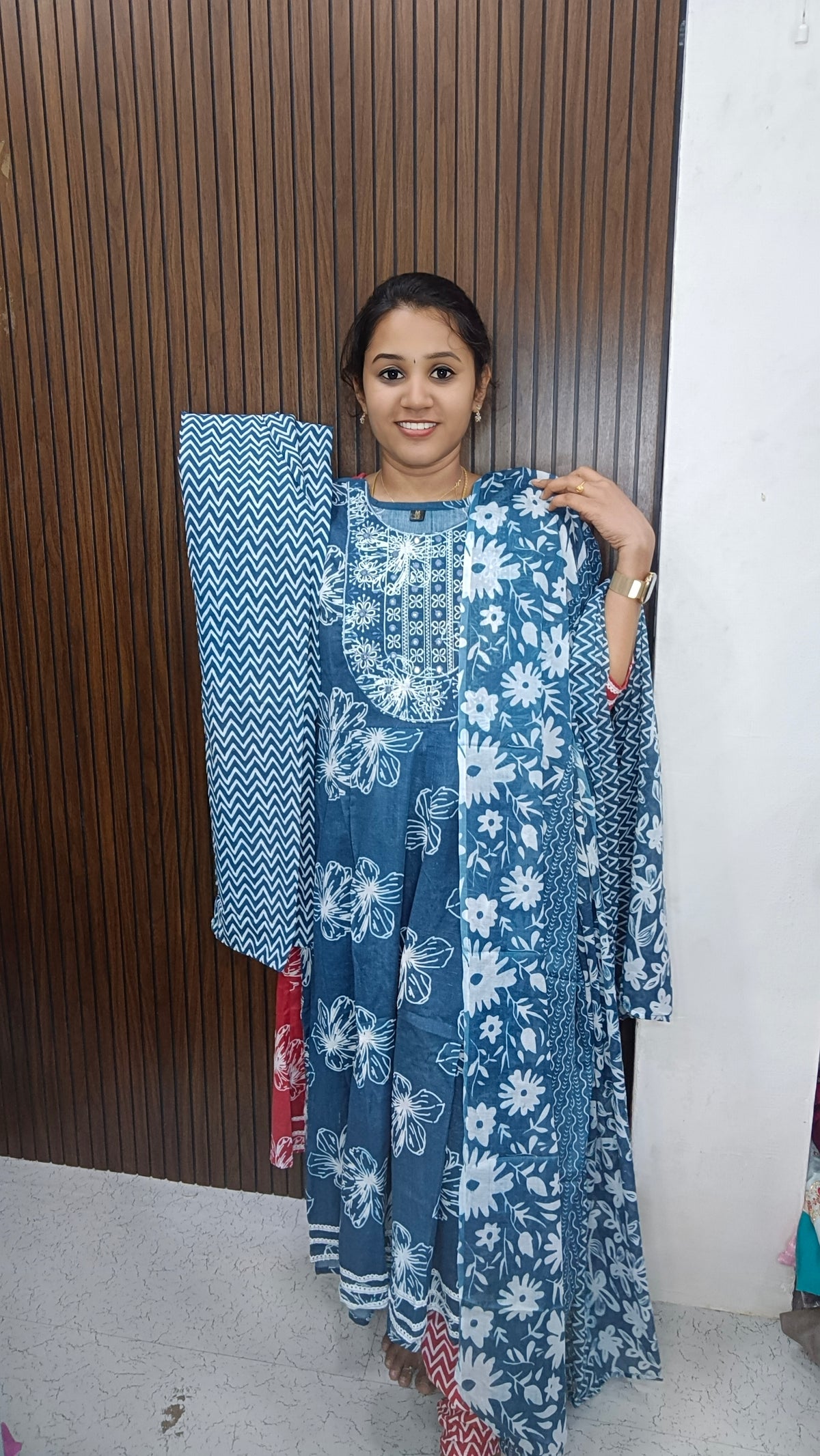 Cotton umbrella 3 piece set