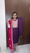 Kurti with pant and dupatta