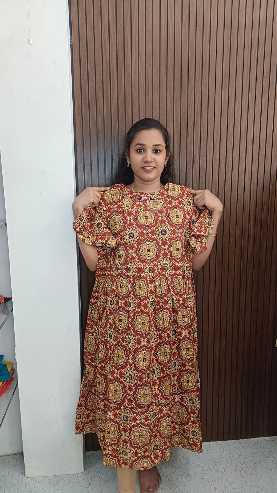 Cotton Kalamkari Maxi SB0572
