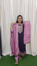 Kurti with pant and dupatta plus size