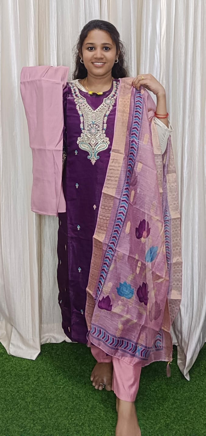 Kurti with pant & dupatta new