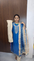 Kurti with pant and dupatta