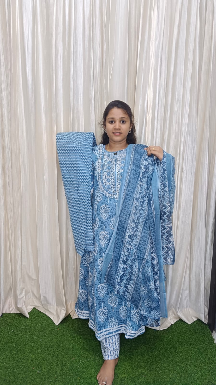 Cotton umbrella 3 piece set