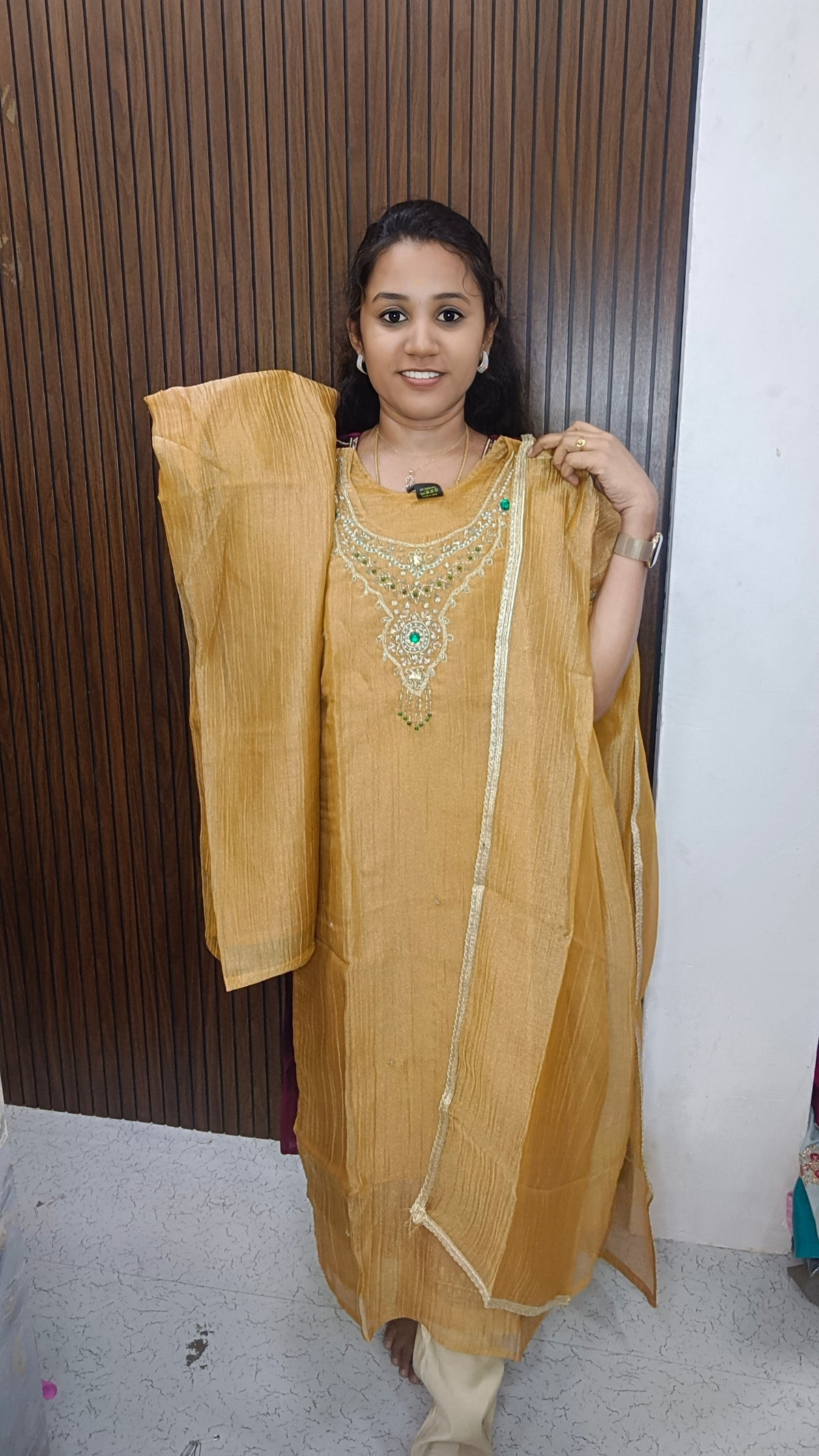 Kurti with pant and dupatta