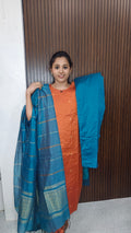 Premium Raw silk Kurti set SB0052