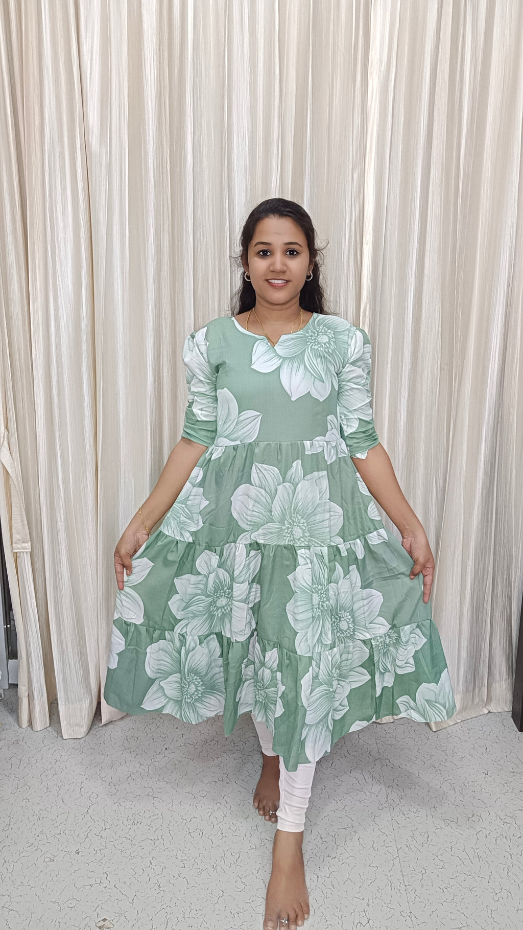 Customized popcorn maxi green