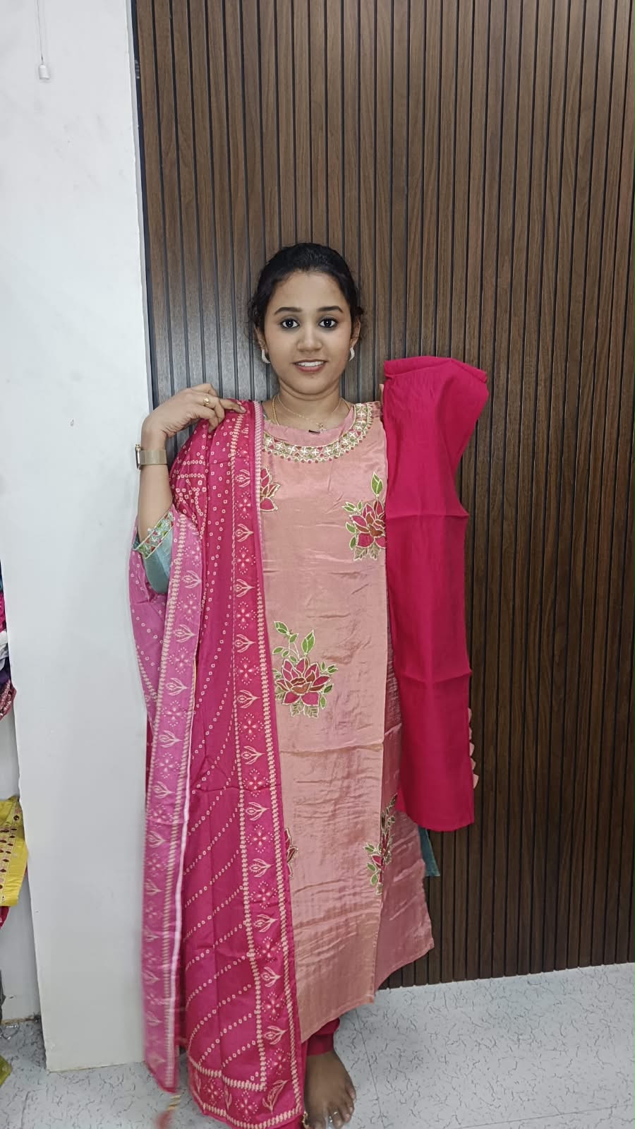 Kurti with pant and dupatta