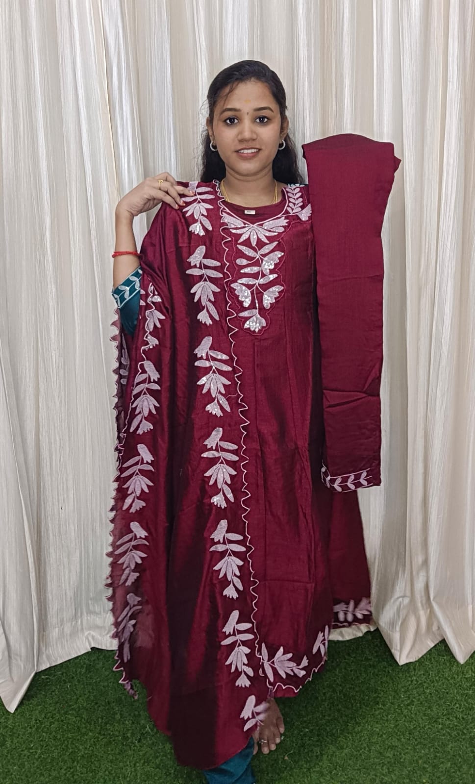 Grand Anarkali kurti set