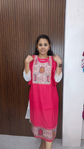 Taffeta kurti