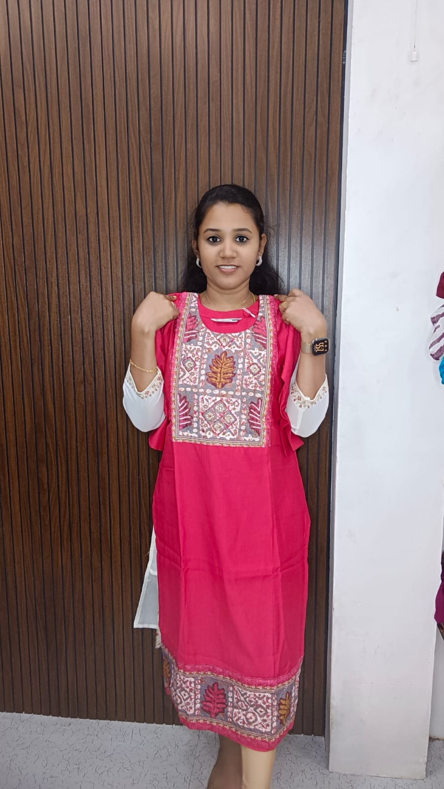 Taffeta kurti
