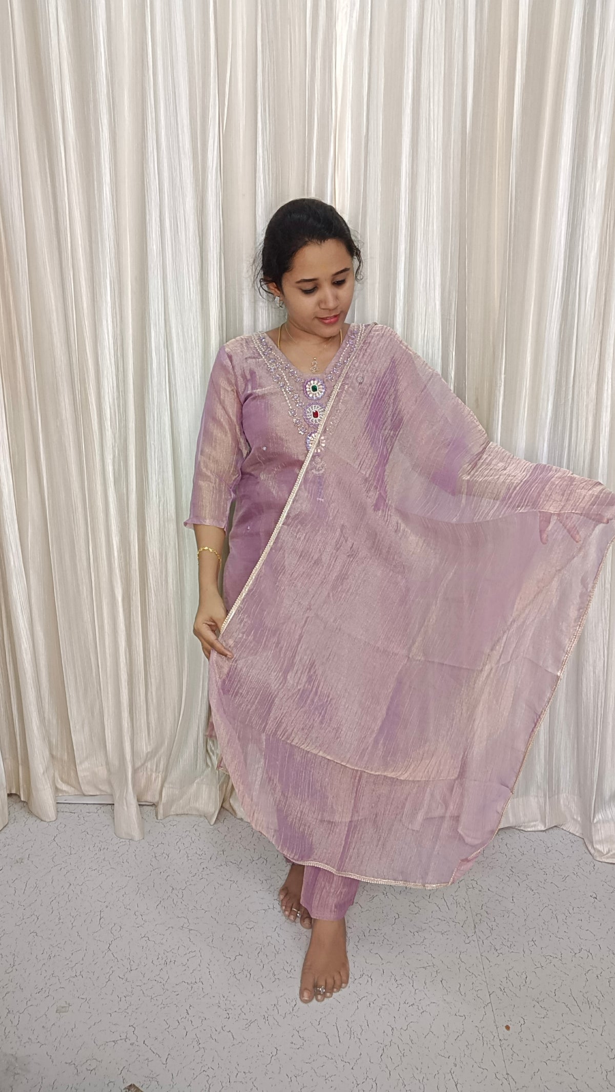 Grand Salsa Side open Kurti set collections