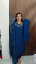 Kurti with pant and dupatta