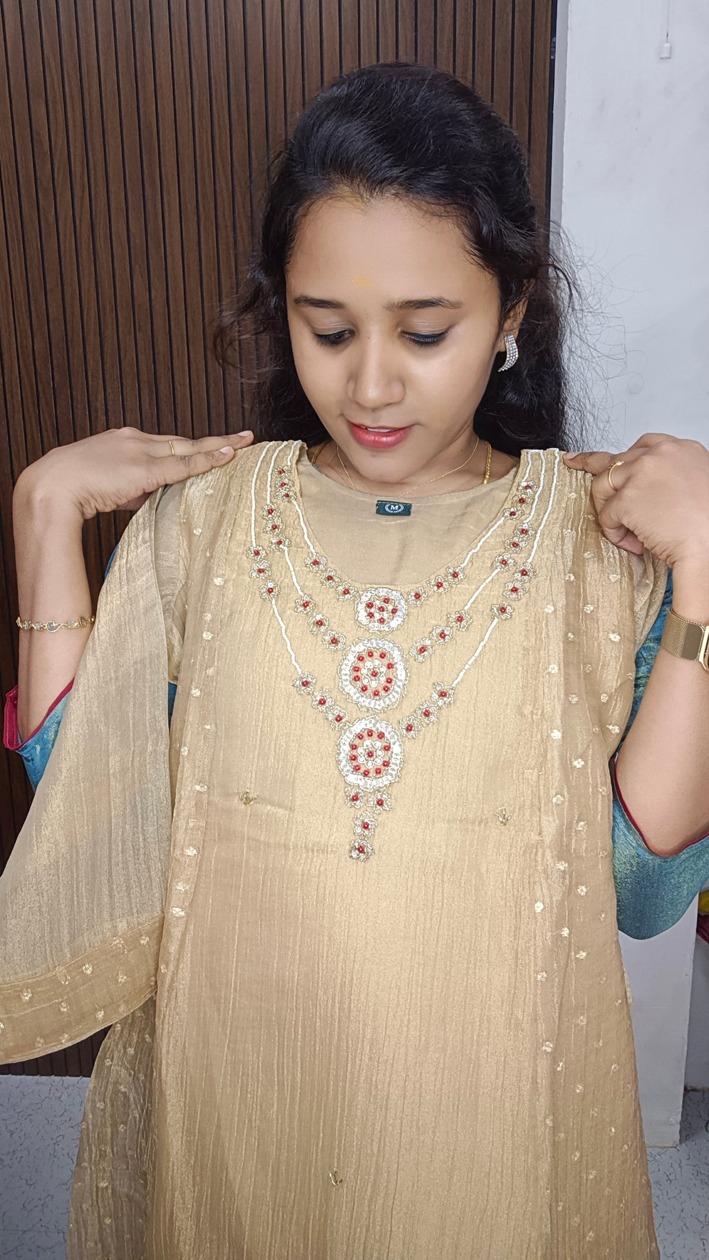 Anarkali  Kurti with pant and dupatta