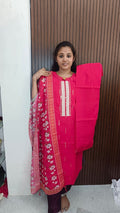 Kurti with pant and dupatta