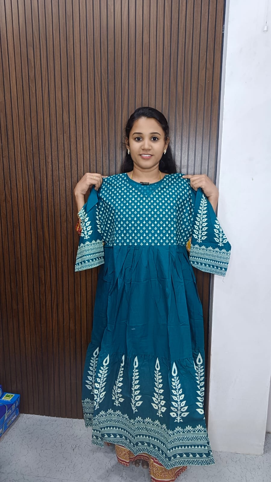 Cotton Umbrella Kurtis
