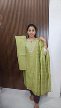 Kurti with pant and duppata