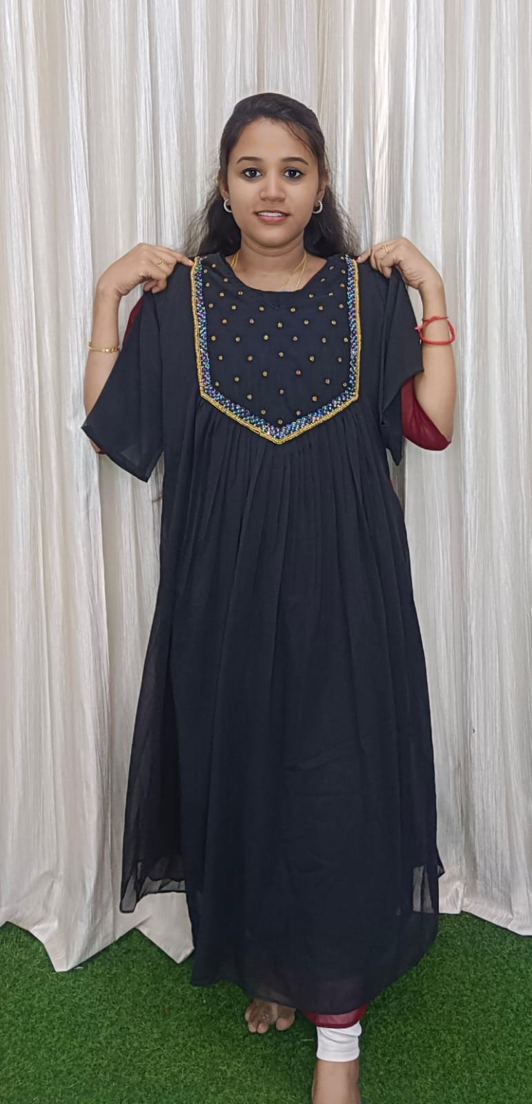 Hand work kurtis