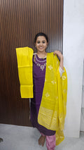 Kurti with pant and duppata