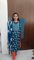 K003 Kurti with pant and dupatta