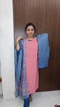 Kurti with pant and dupatta