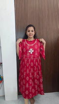 Cotton Kalamkari Maxi