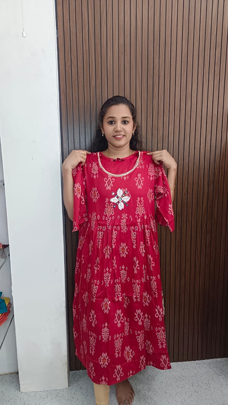Cotton Kalamkari Maxi